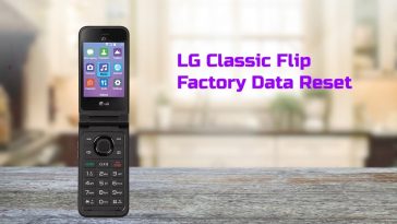 LG Classic Flip Factory Data Reset