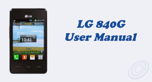 Tracfone LG 840G User Manual Guide