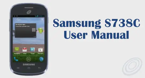 Tracfone Samsung SCH-S738C Galaxy Centura User Manual Guide and Instructions