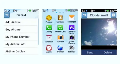 Tracfone LG 305C screenshot