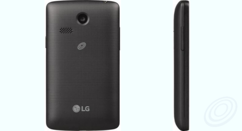 Tracfone LG L16C Lucky back side