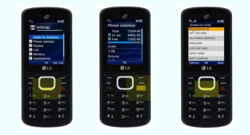 Tracfone LG 329G screenshot