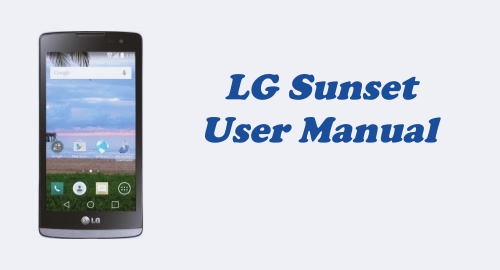 Tracfone LG Sunset (L33L) User Manual Guide