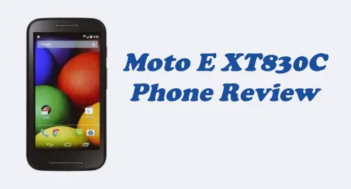 Tracfone Moto E XT830C Review