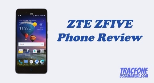 TracFone ZTE ZFIVE L LTE Z861BL / Z862VL