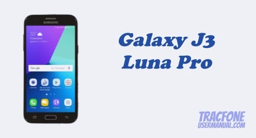 Samsung Galaxy J3 Luna Pro S327vl User Manual