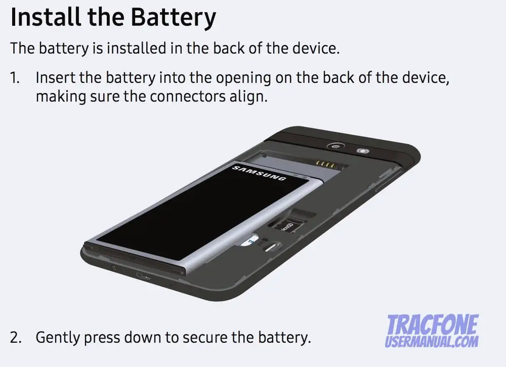 Galaxy J7 Install Battery
