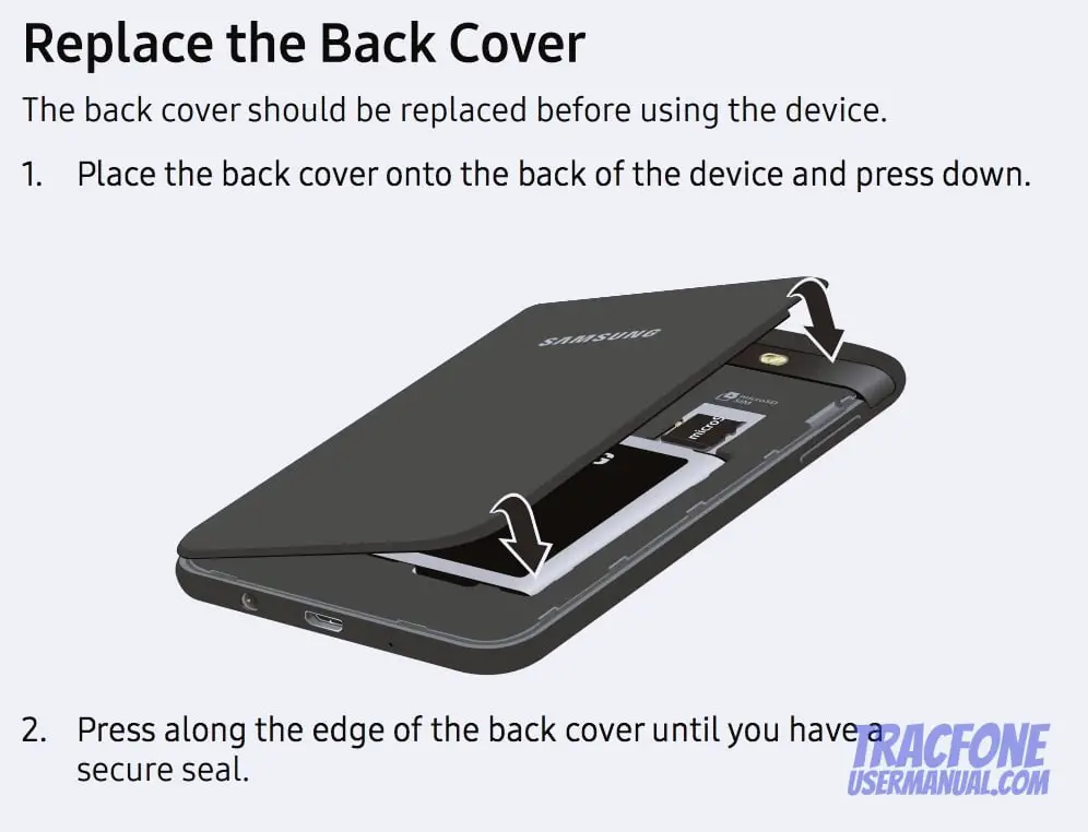 TracFone Samsung Galaxy J3 Luna Pro (S327VL) User Manual