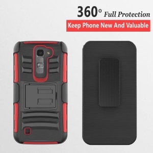 LG K7 Combo Rugged Case by Circle