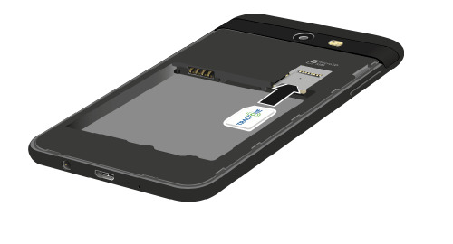 How to Insert SIM Card in Samsung Galaxy J3 Luna Pro