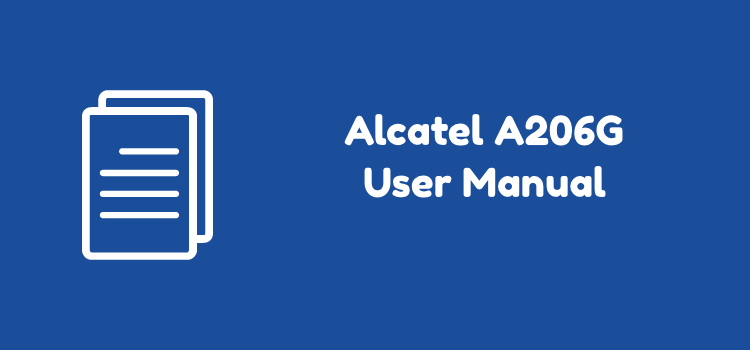 Tracfone Alcatel A206G User Manual
