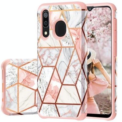 Marble Design Case by Fingic for Galaxy A20