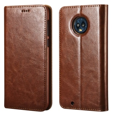 Moto G6 Vegan Leather Case by icarercase