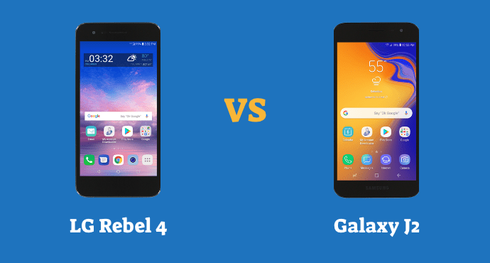 LG Rebel 4 LTE vs Samsung Galaxy J2