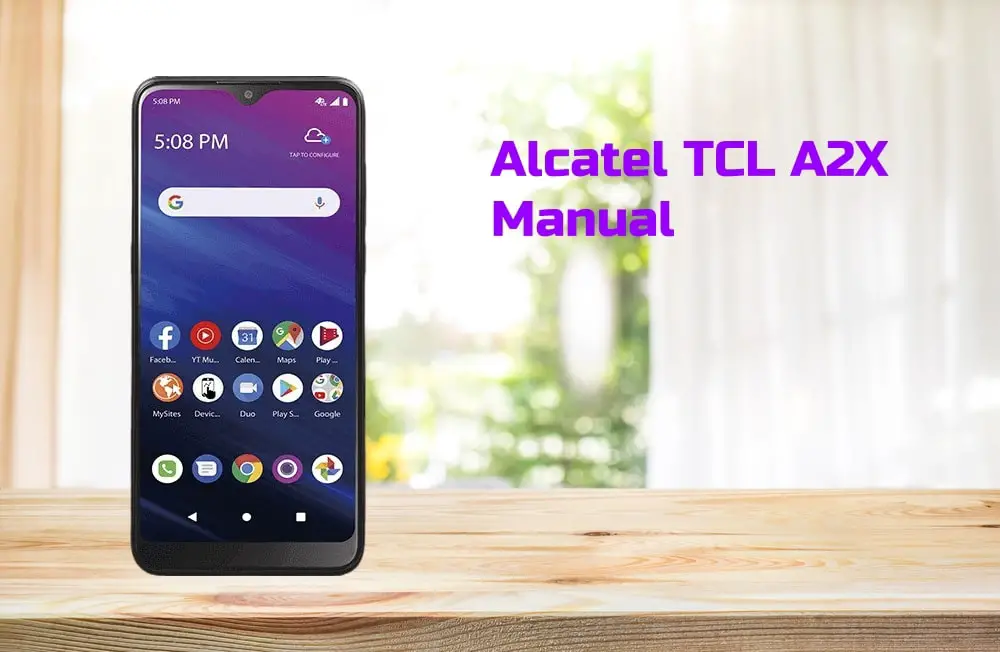 Alcatel TCL A2X Manual Tracfone