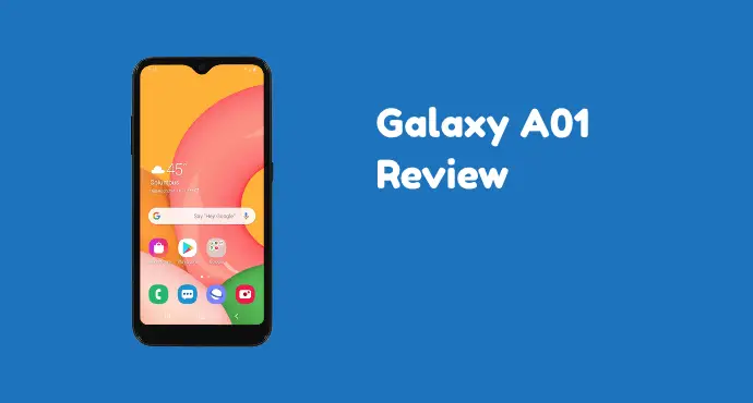 Samsung Galaxy A01 Review