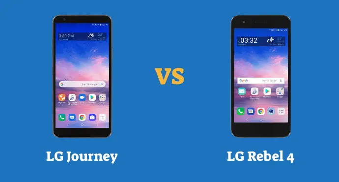 LG Journey vs LG Rebel 4