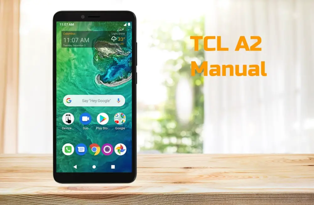 TCL A2 Manual