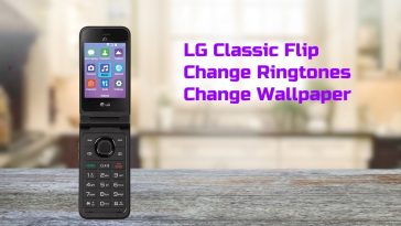 lg classic flip change ringtone
