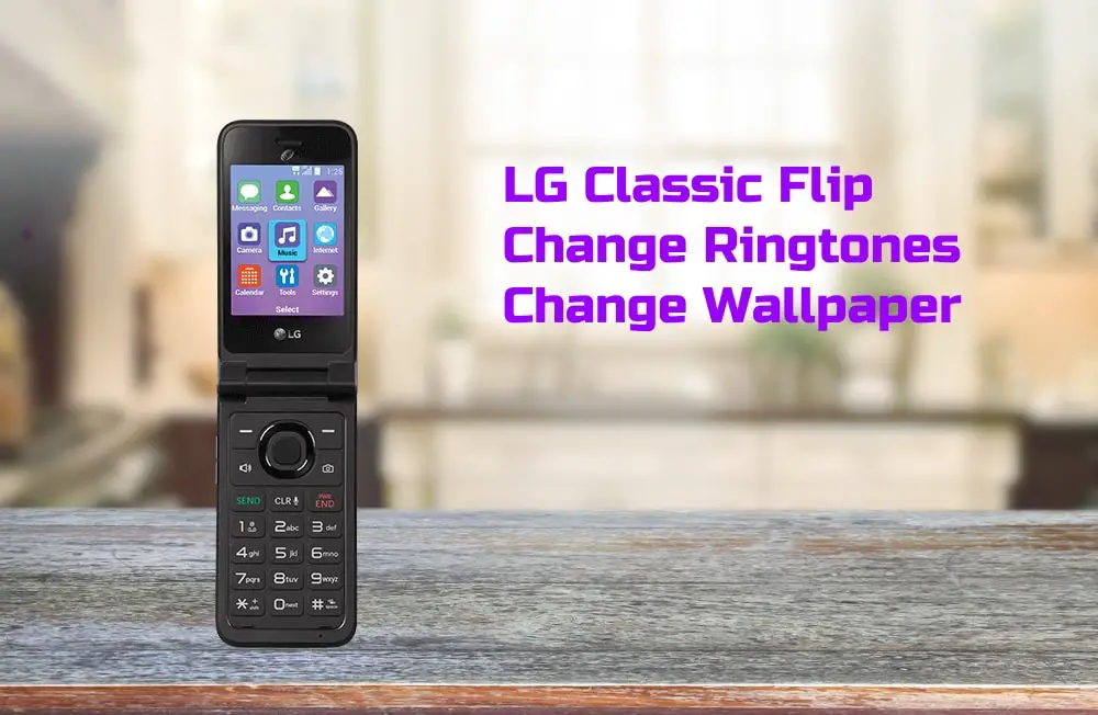 lg classic flip change ringtone