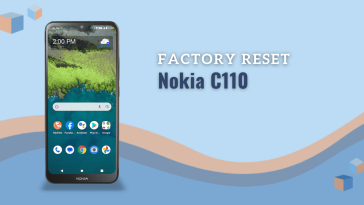 Factory Reset Nokia C110