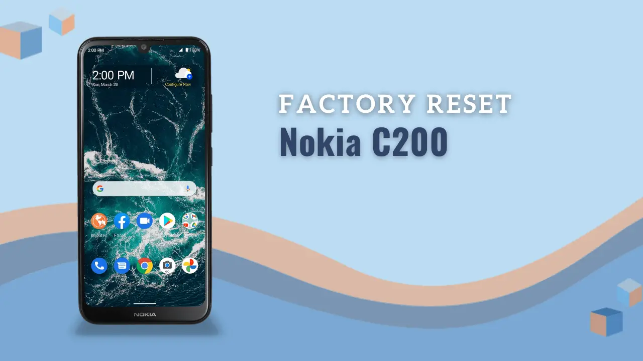 Factory Reset Nokia C200