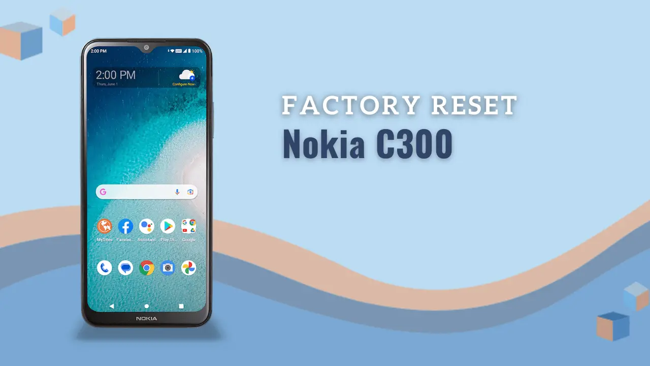 Factory Reset Nokia C300