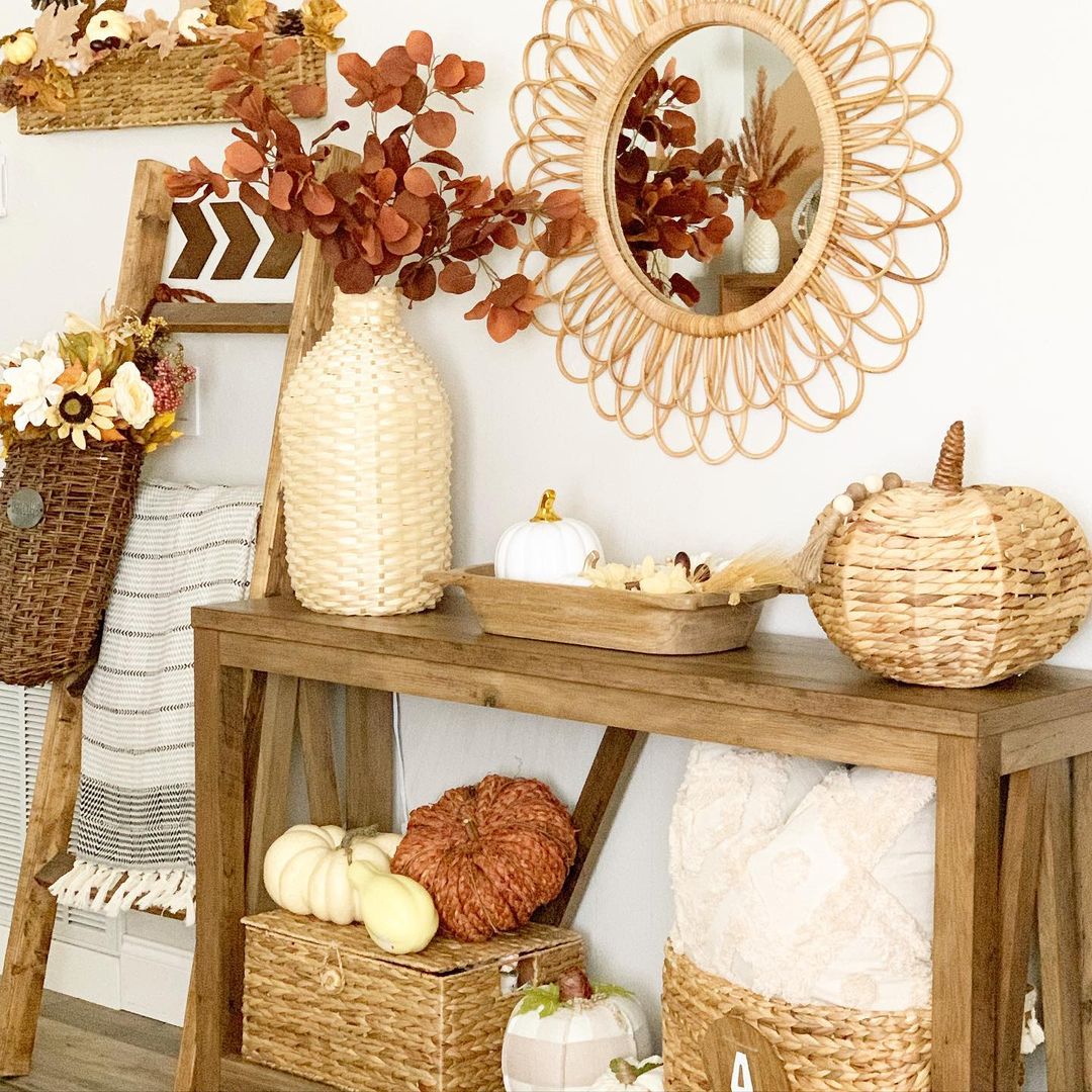 boho fall decor