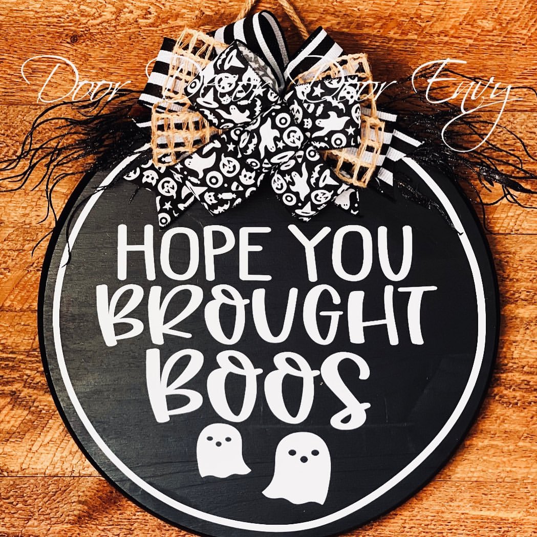 halloween door signs ideas