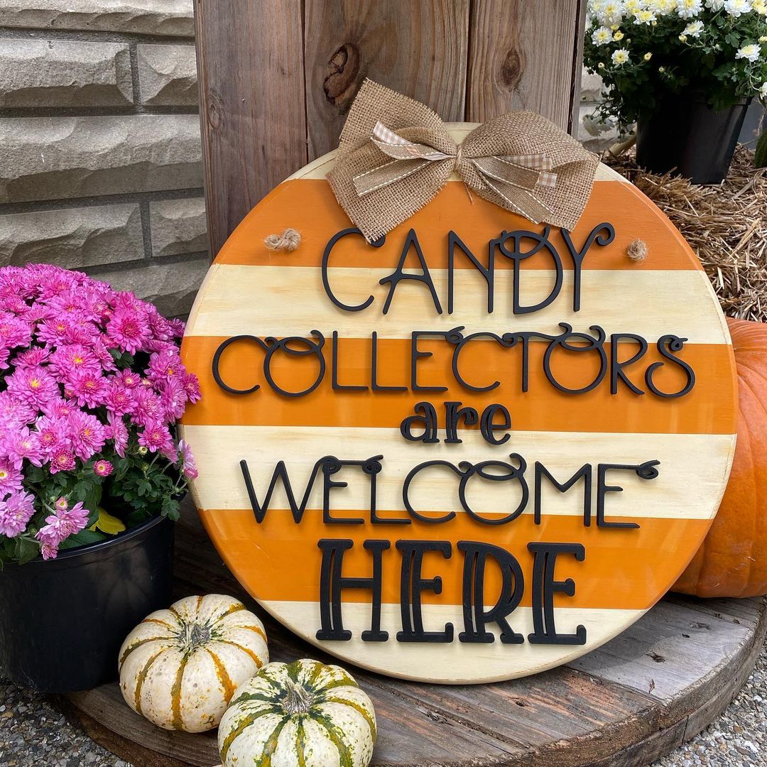 halloween door signs ideas