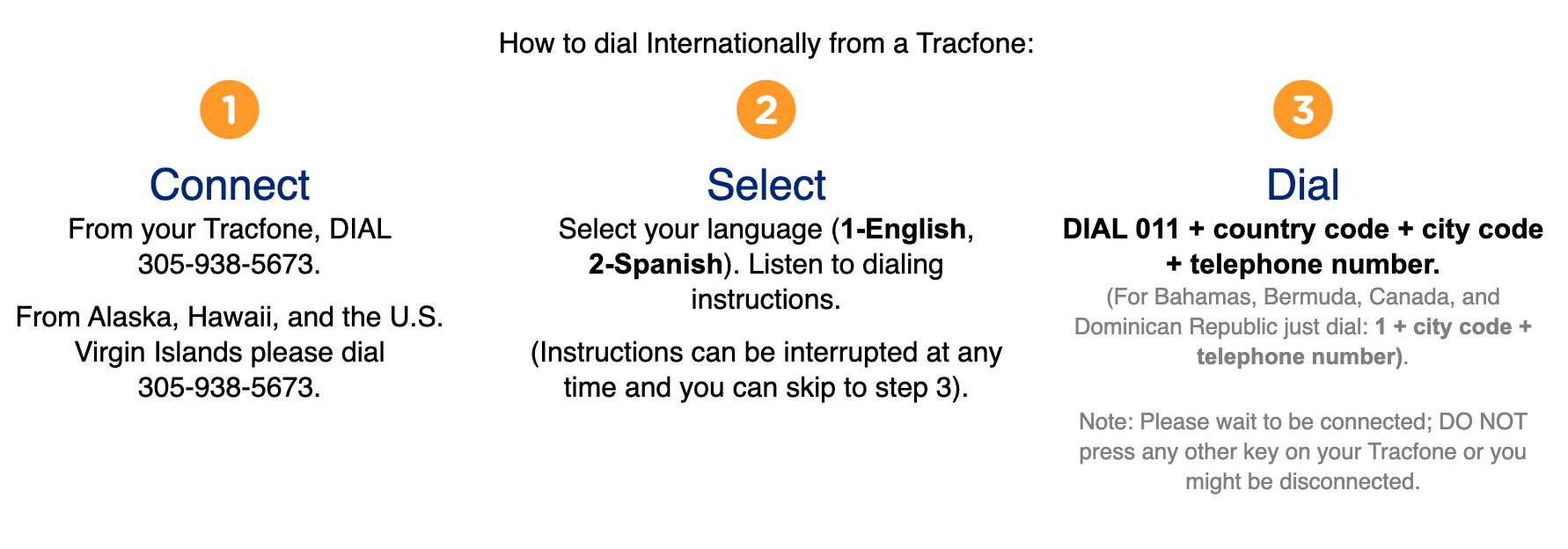 tracfone international calling