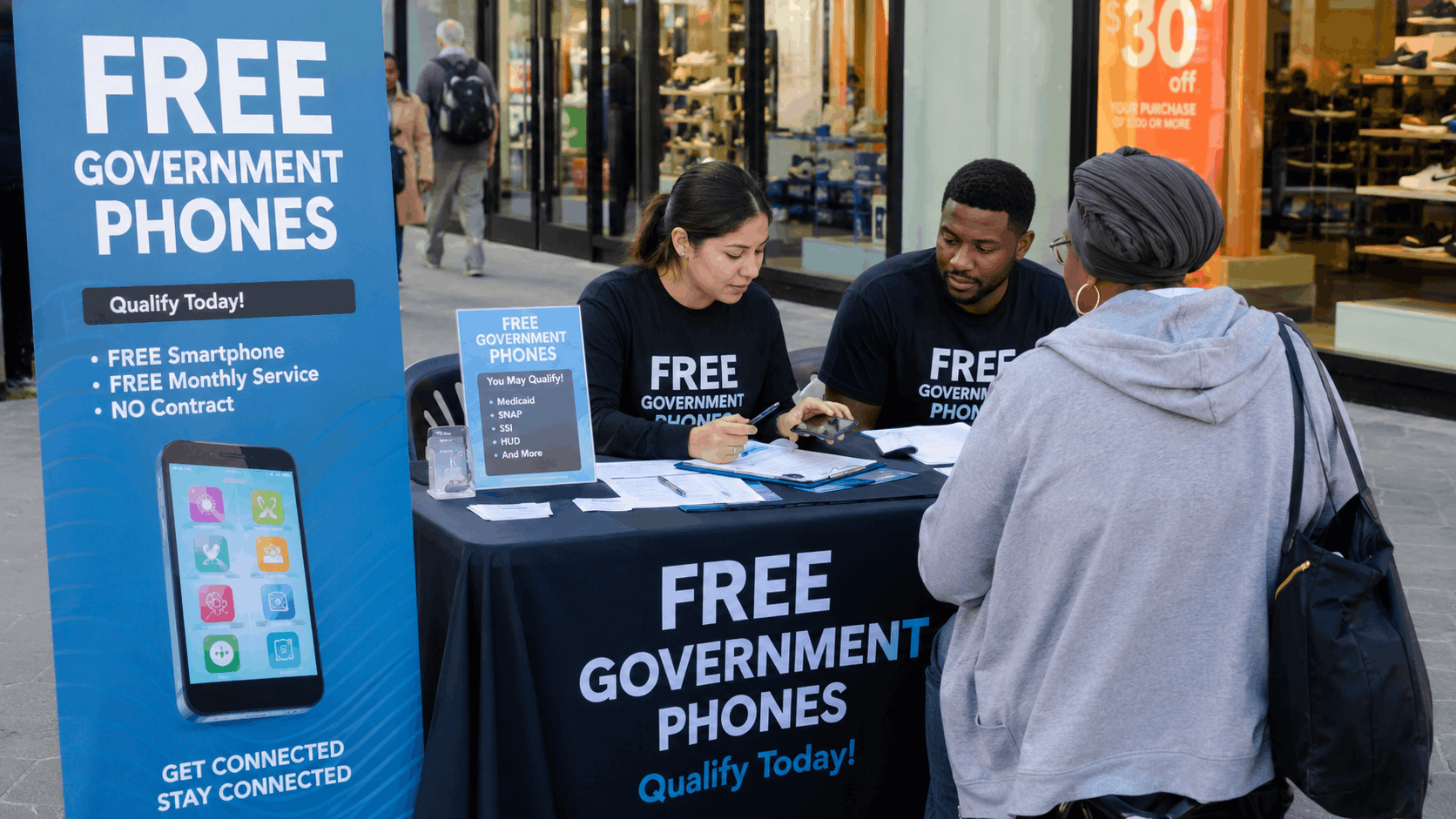 Free Government Phone Stands Near Me