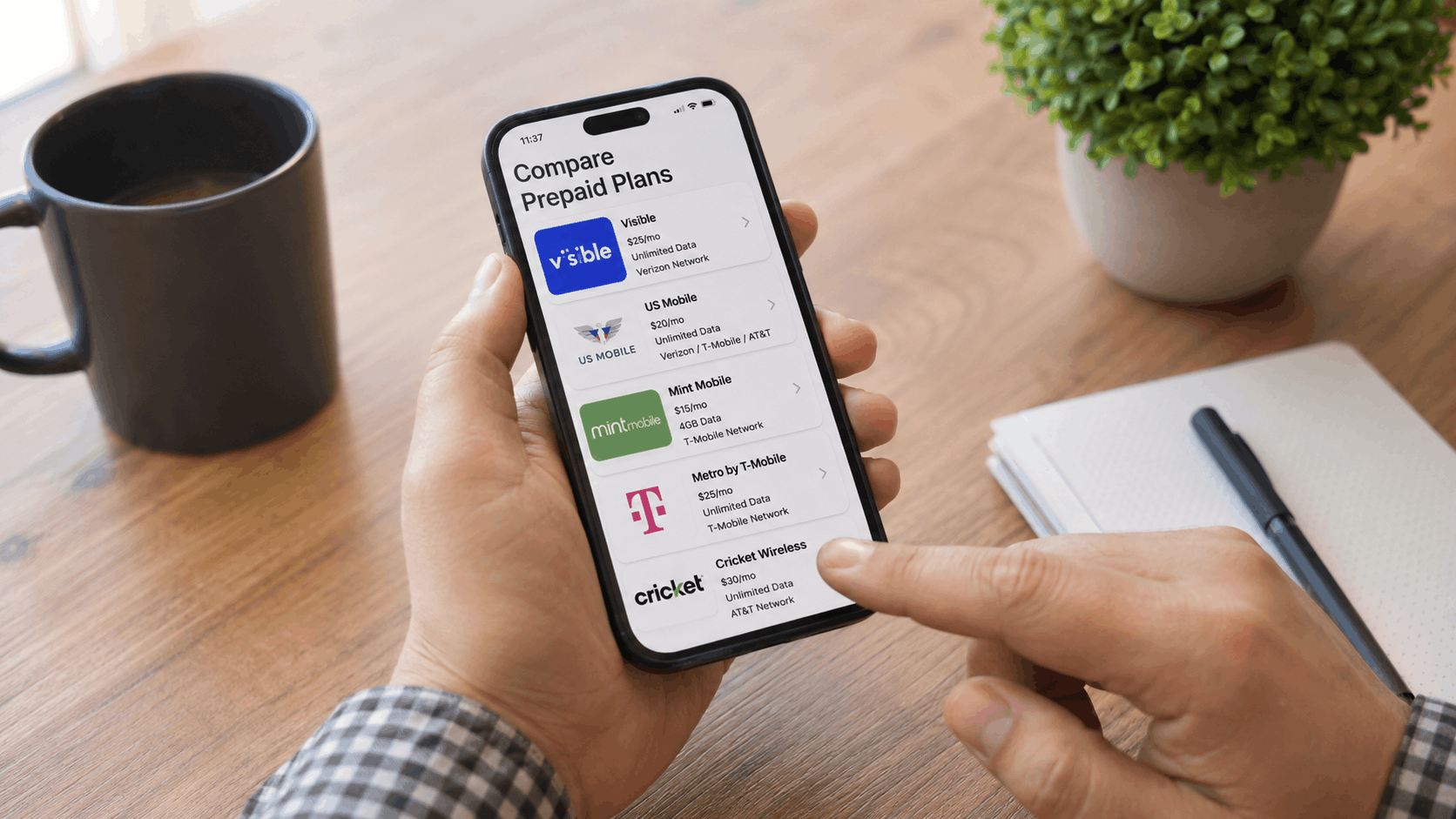 best prepaid phone plan